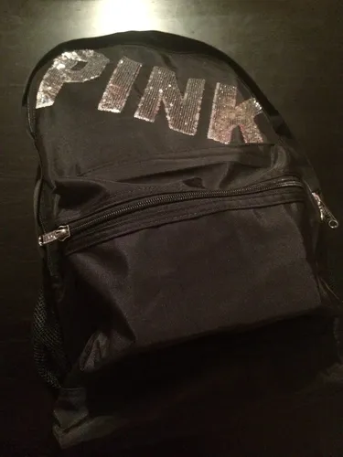 Mochila pink negra sale