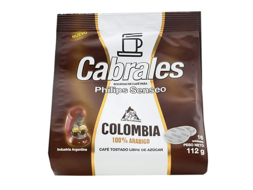 Cafe Cabrales Colombia Hd1282 Philips Senseo Capsula | MercadoLibre