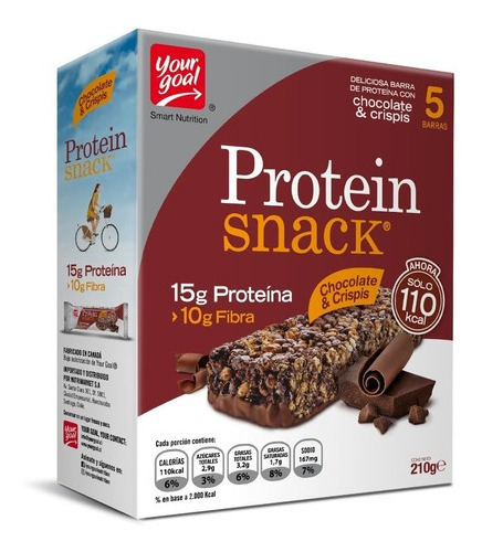 5 Protein Snack Chocolate & Crispis