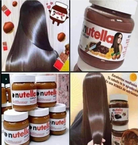 Mascarilla Para Cabello Nutella Capilar Hidratacion Cuidado