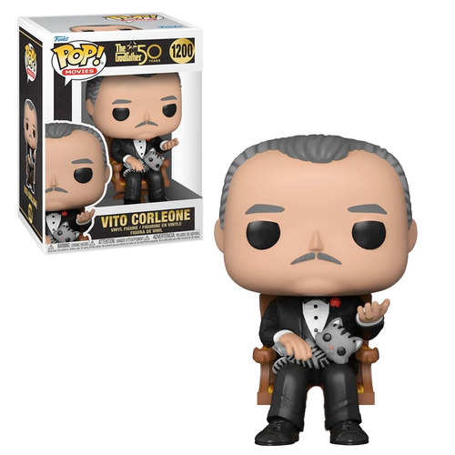 Imagen 3 de 3 de Funko Pop Vito Corleone 1200 The Godfather 50th