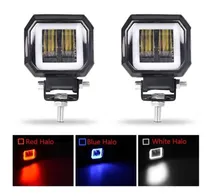 Comprar Faros Led 3 Pulgadas Con Ojo De Angel Cuadrado
