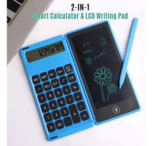 Bloc De Notas G0calculator, Tableta De Escritura Lcd De 6 Pu
