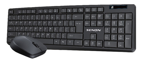 Combo Inalambrico Teclado Y Mouse Senon Kw278