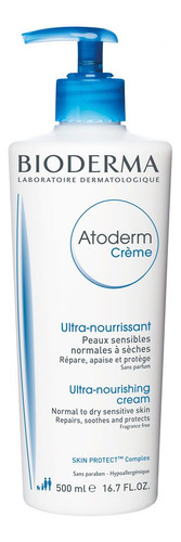 Crema Bioderma Atoderm Ultra Nutritiva Piel Atopica 500 Ml