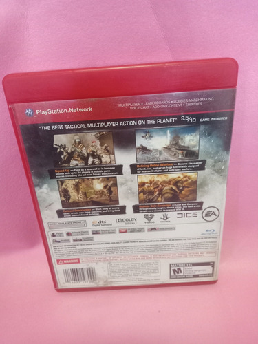 Battlefield 2 Bad Company + Battlefield 3 Para Ps3 Duo Pack (Reacondicionado)