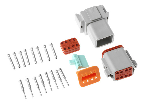 Conector Impermeable Dt06/04 Cableado 2/ 3/ 4/ 6/
