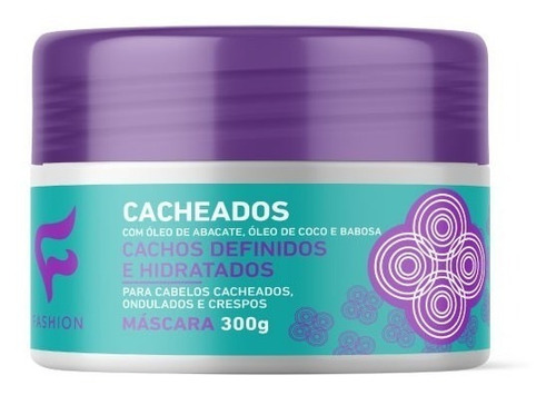 6 Máscara Capilar Top Cachos Fashion Para Cabelo Cacheado