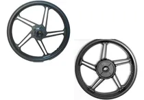 Comprar Par Rodas Liga Leve Modelo 5 Palitos Honda Titan 150 Mix 2012 Uso Disco Freio Dianteira E Uso De Câmara Ar Rodas Novas