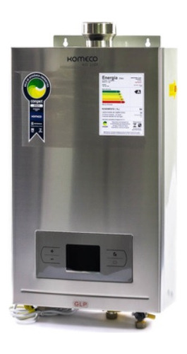 Aquecedor De Água A Gás Ko 20di Prime 20l Glp Inox Komeco