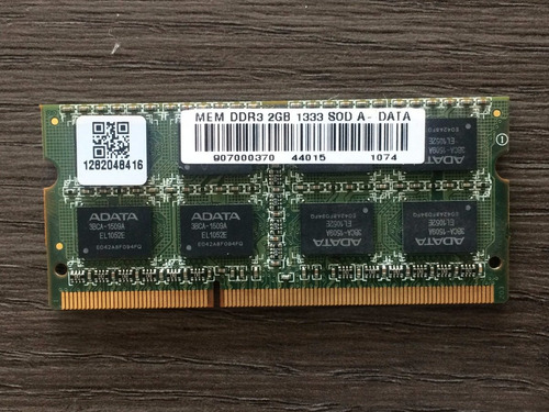 Memoria Adata 2gb Ddr3 1333 Acer (Usado)