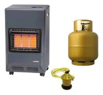 Comprar Estufa A Gas Supergas James + Vale + Garrafa La Tentación