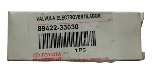 Sensor De Temperatura Toyota Fortuner/yaris/corolla/hilux 2p