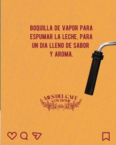 Imagen 5 de 7 de Capuchinera Cafetera Espresso + Capuccino Home Elements