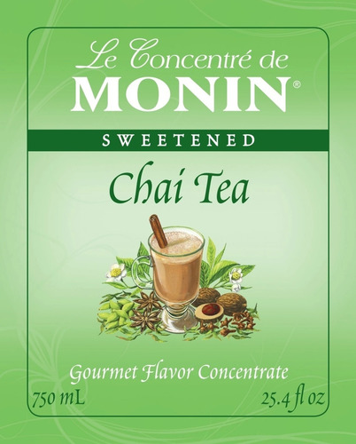 Sirup Monin Te Chai 750 Ml Syrup Sirop