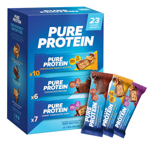 Caja Pure Protein Variety  23 Unid - Pure Protein