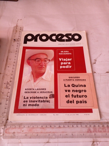 Revista Proceso No 450 Junio 1985