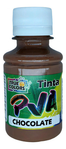 Tinta Pva True Cololrs 100ml Cor Chocolate Cor Chocolate 7152