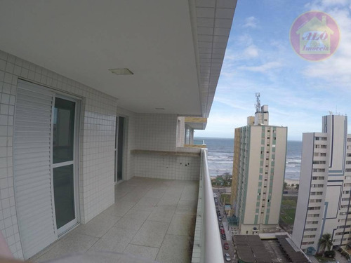 Apartamento À Venda, 106 M² Por R$ 495.000,00 - Tupi - Praia Grande/sp - Ap4233