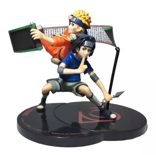 Naruto E Sasuke Action Figure (colecionável) Clássico