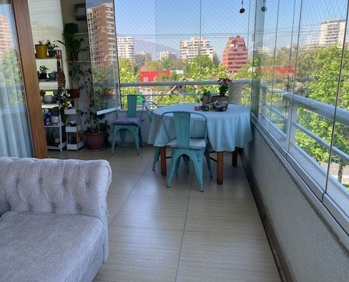 Departamento En Venta De 4 Dorm. Metro Manq. En Las Condes