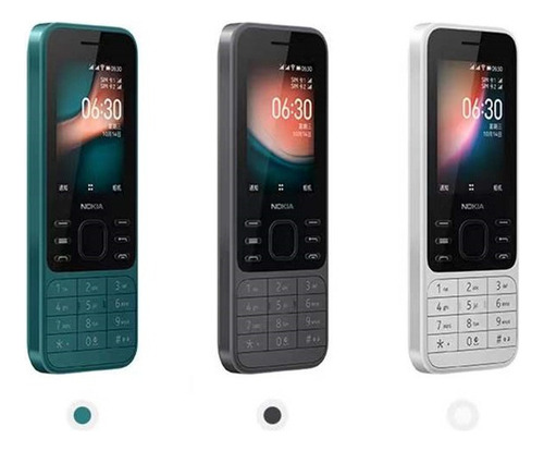No Smartphone 6300 Gsm Doble Sim De Ancianos Teclado Del Teléfono Móvil