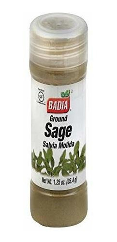Badia Spices Sage Planta - Funda Para De 12 A 1,25 Oz.