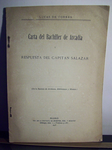 Adp Carta Del Bachiller De Arcadia Y Respuesta Del C Salazar