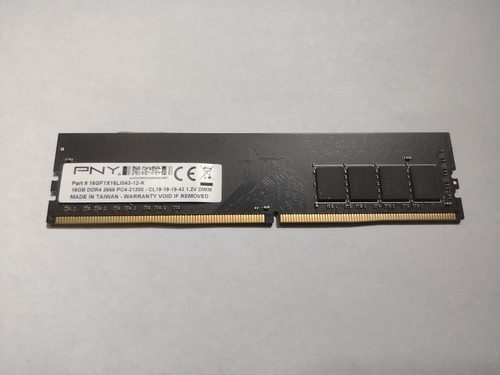 Memoria Ram Pny Ddr4 16 Gb Ddr4 2666 Mhz