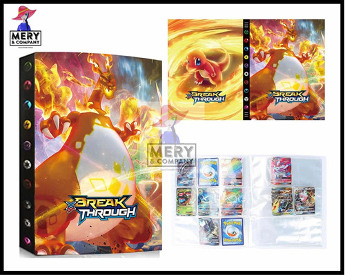 2 Albumes Pokemon (super Pack) Para 672 Cartas Pokémon