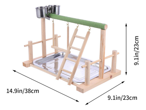 Soporte Para Loros Con Forma De Pájaro, Loro Pequeño
