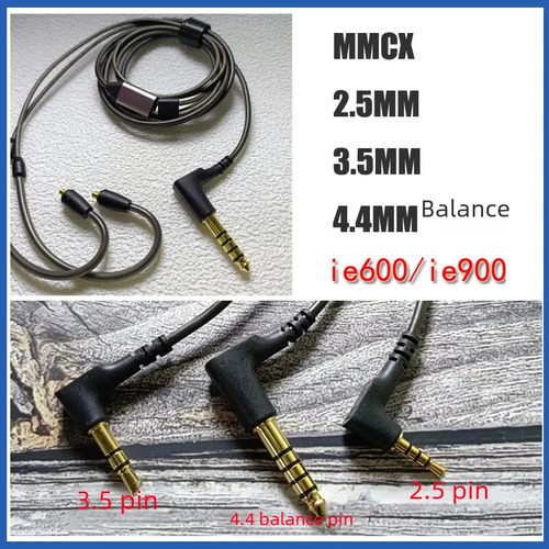 Línea De Auriculares De 2,5 Pines, 1,25 M, Auriculares Mmcx