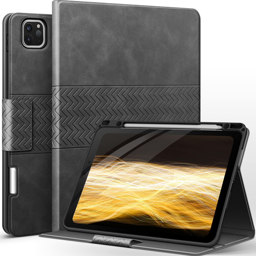 Funda Auaua Para iPad Pro 12.9 5th Gen Función Apagado Autom