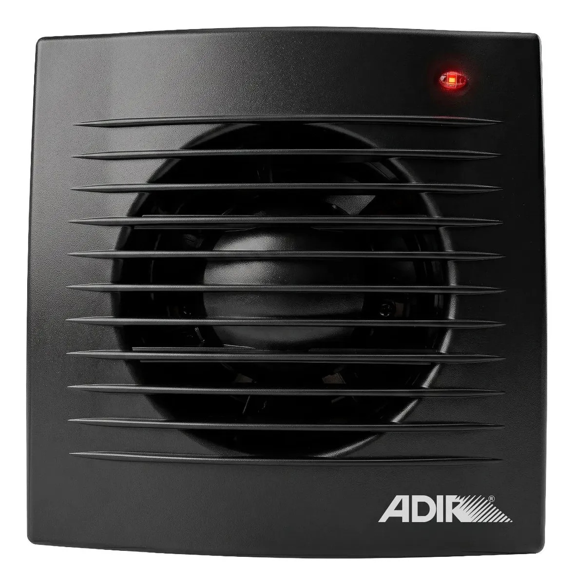 Extractor De Aire Para Baño Cocina Hogar 4 Pulgadas Sellado Seguro Silencioso Multifuncional Adir 12833 Color Negro