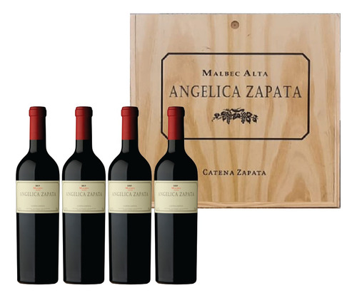 Vino Angelica Zapata Malbec Alta 750 Ml Caja X4 