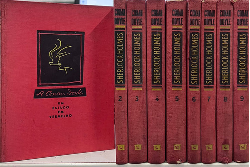 Livro Coleção Sherlock Holmes (9 Volumes) - Arthur Conan Doyle [0000]