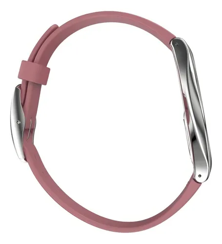 Reloj Swatch Mujer Monthly Drops Rose Moire Syxs135 Color De La Malla Rosa Color Del Bisel Gris Color Del Fondo Rosa