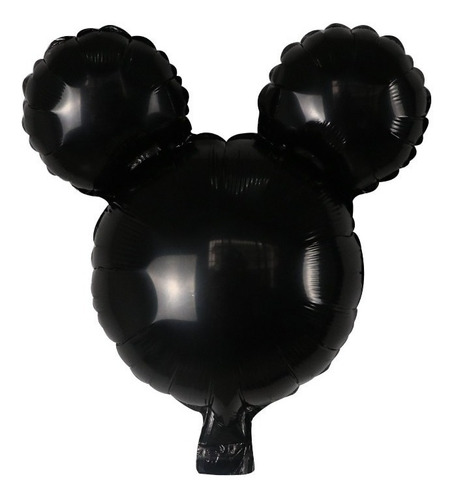 8 Globos Cabeza Silueta Mickey