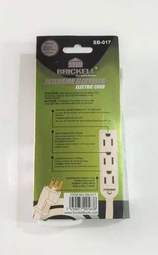 Multitoma Eléctrica 3 Entradas