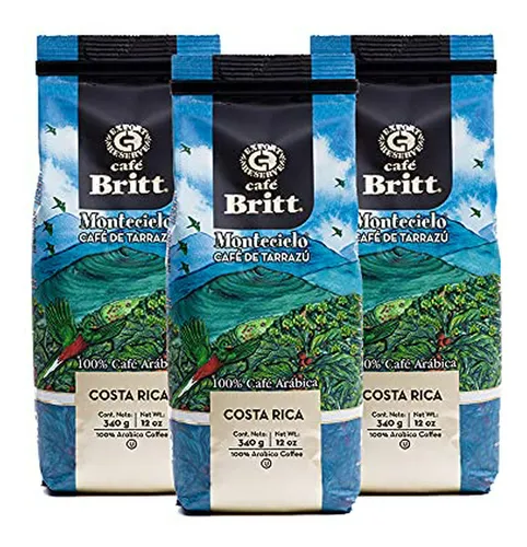 Café Britt - Montecielo De Costa Rica, Tarrazú (12 Oz ) (3-p