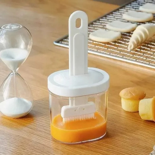 Pincel Culinário Reservatório Cozinha Pão Confeitaria 2 Unid