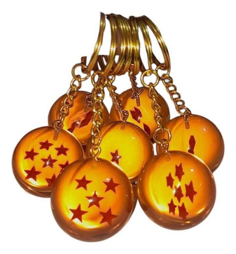 Llavero Dragon Ball Z Esfera De 1 A 7 Estrellas Esfera 5 Estrellas