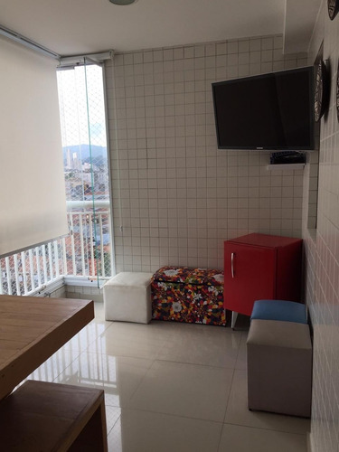 Imagem 7 de 15 de Apartamento Estiloso Em Condomínio Clube - 18