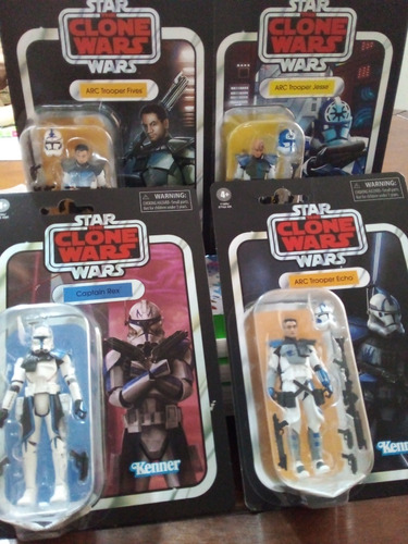 Star Wars Vintage Collection- Lote De Clone Troopers- 