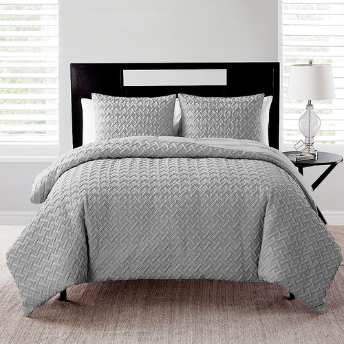 Vcny Home Nina Collection, King, Grey