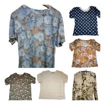 Comprar Blusas De Verano Muy Lindas Una Manga Larga ( Lote De 6 )