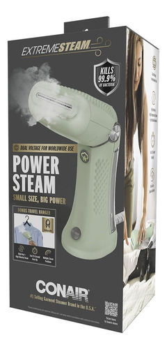 Vaporizador De Ropa Viaje De Mano Extreamsteam Verde Conair