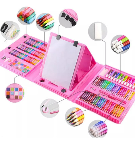 Juego De Brochas Con Férulas, 208pcs, Pintura De