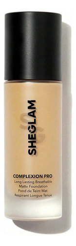 Base de maquillaje líquida Sheglam Mate Complexion Pro de tono largo con caramelo y caramelo, 30 ml, 30 g