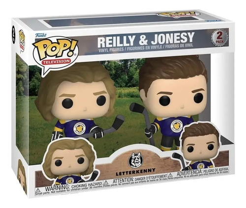 Funko: Letterkenny, Paquete De 2 Reilly Y Jonesy En Jersey